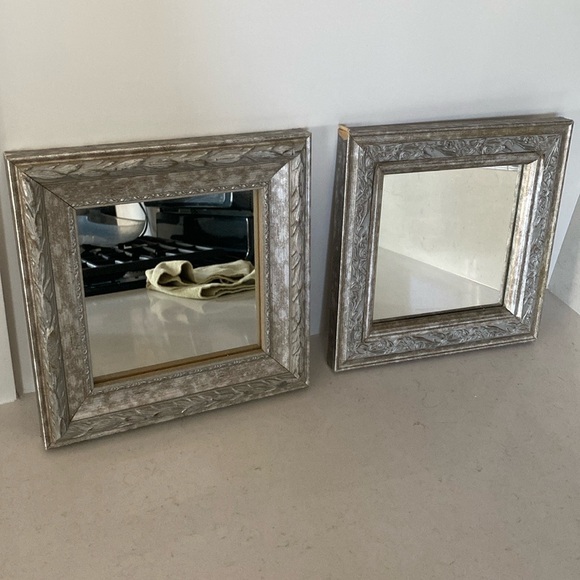 Diamond Gold Micro-Mirror Square Silver 9" x 9' - Picture 9 of 9